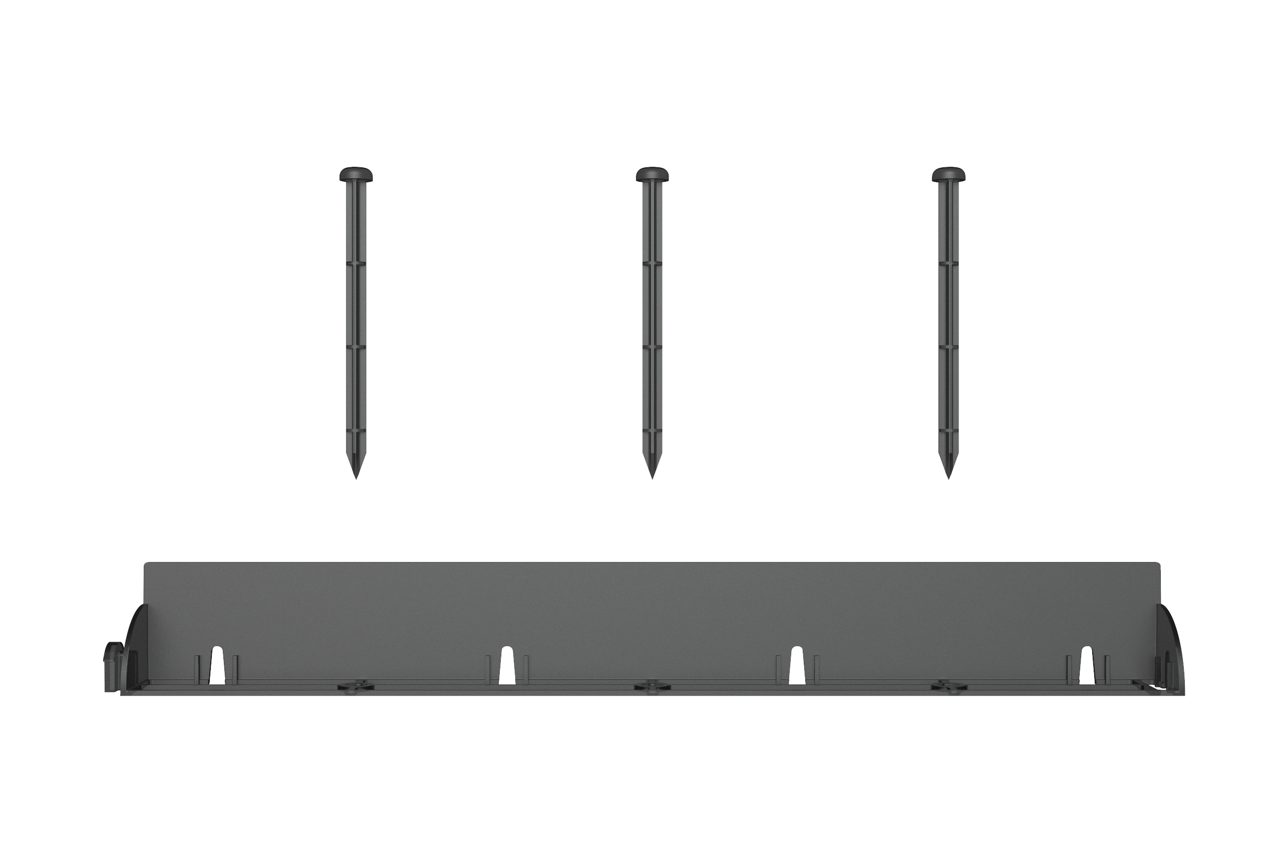 60-mm-Rasen- und Beetkanten